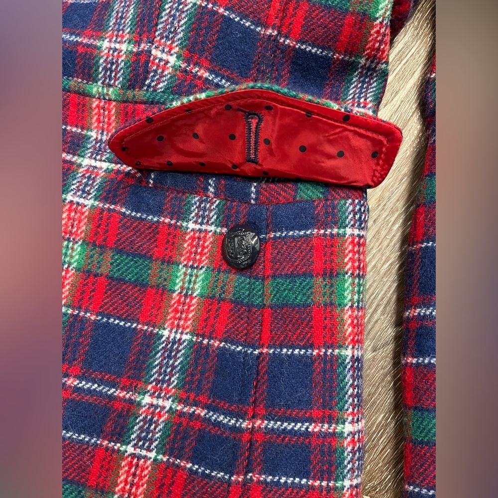 Talbots Plaid Single Breasted Blazer - image 4